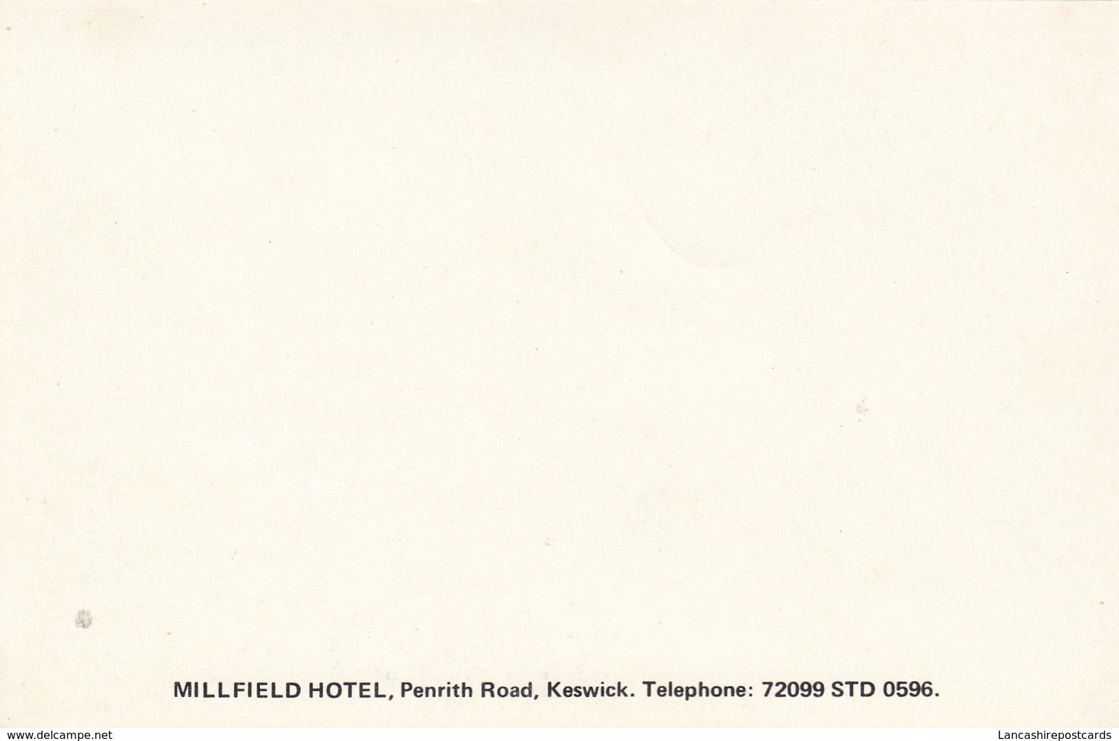 Postcard Millfield Hotel Penrith Road Keswick My Ref  B14062 - Other & Unclassified