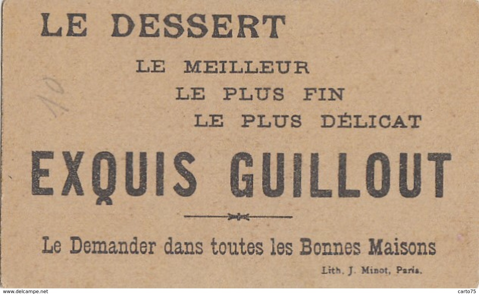 Commerce - Magasins - Biscuits Guillout 84 Rue Rambuteau Paris - Enfants - Jeux - Femme Mode - Winkels