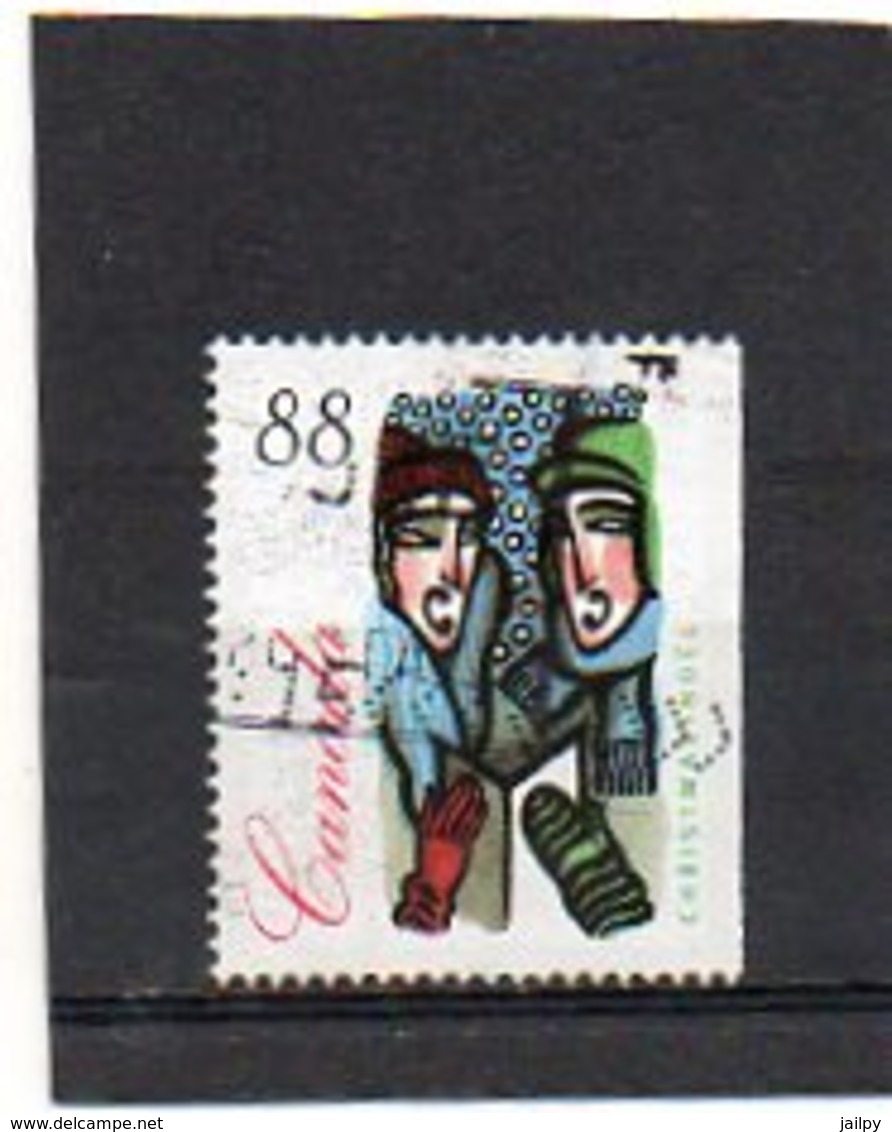 CANADA   88 C    1994   Scott : 1396a   Coté Droit Non Dentelé   Oblitéré - Single Stamps