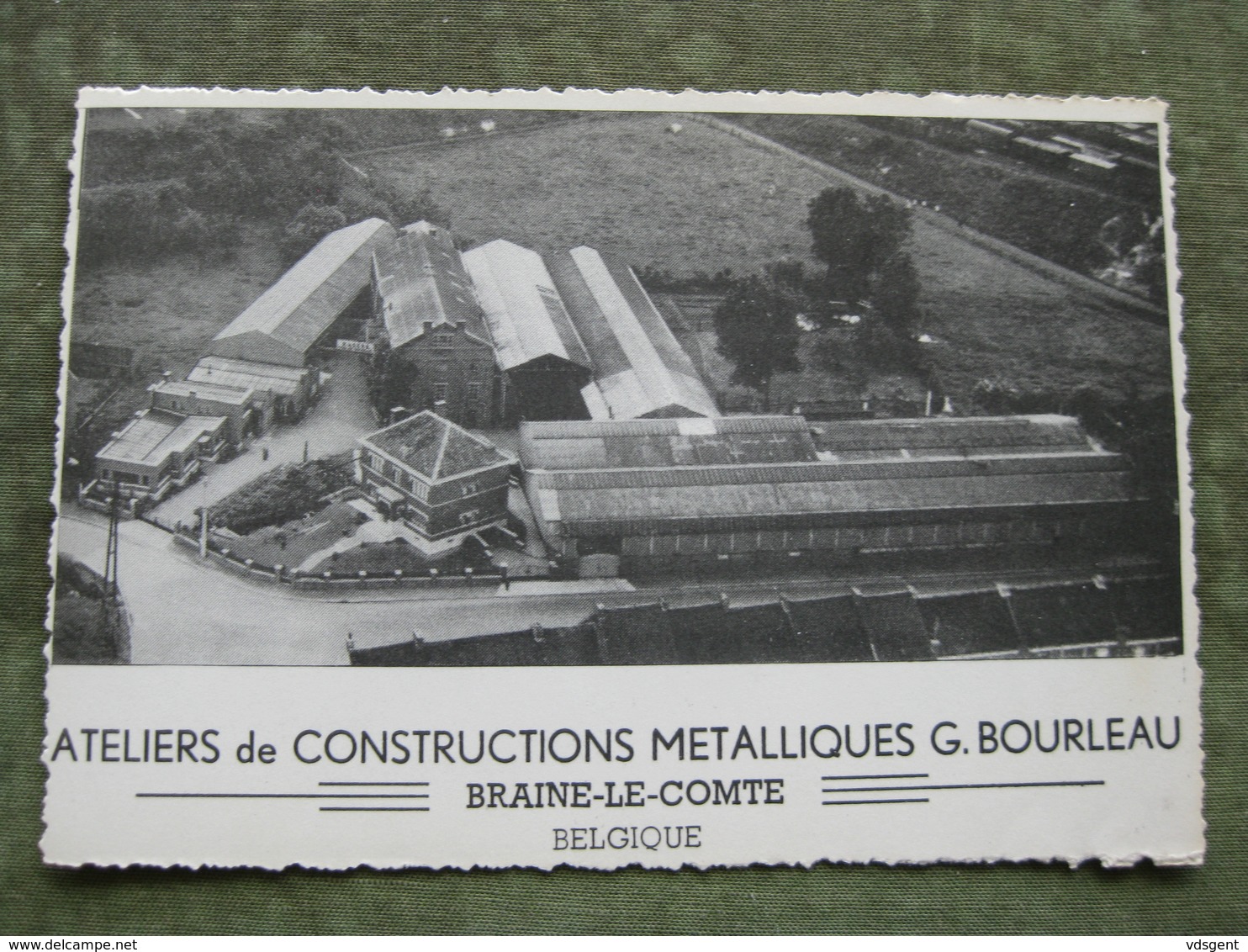 BRAINE LE COMTE - ATELIERS DE CONSTRUCTION METALLIQUES G. BOURLEAU - Braine-le-Comte