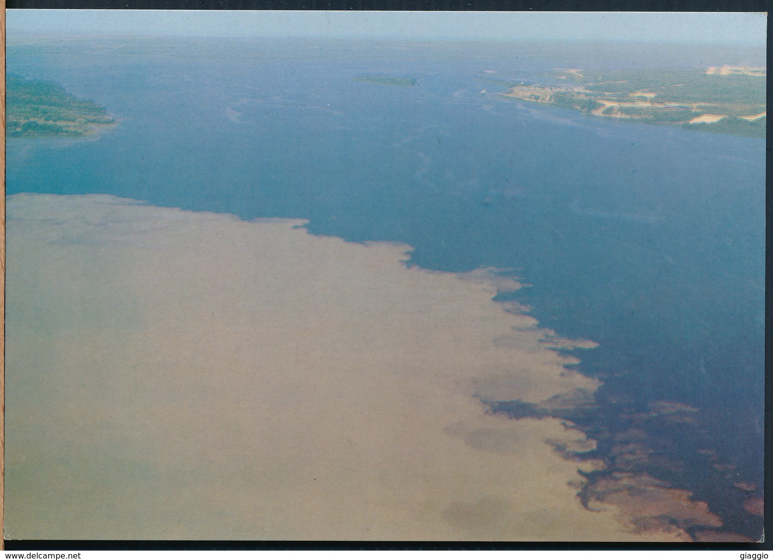 °°° 19805 - BRASIL - REGIAO AMAZONICA - ENCONTRO DAS AGUAS DO RIO NEGRO °°° - Manaus
