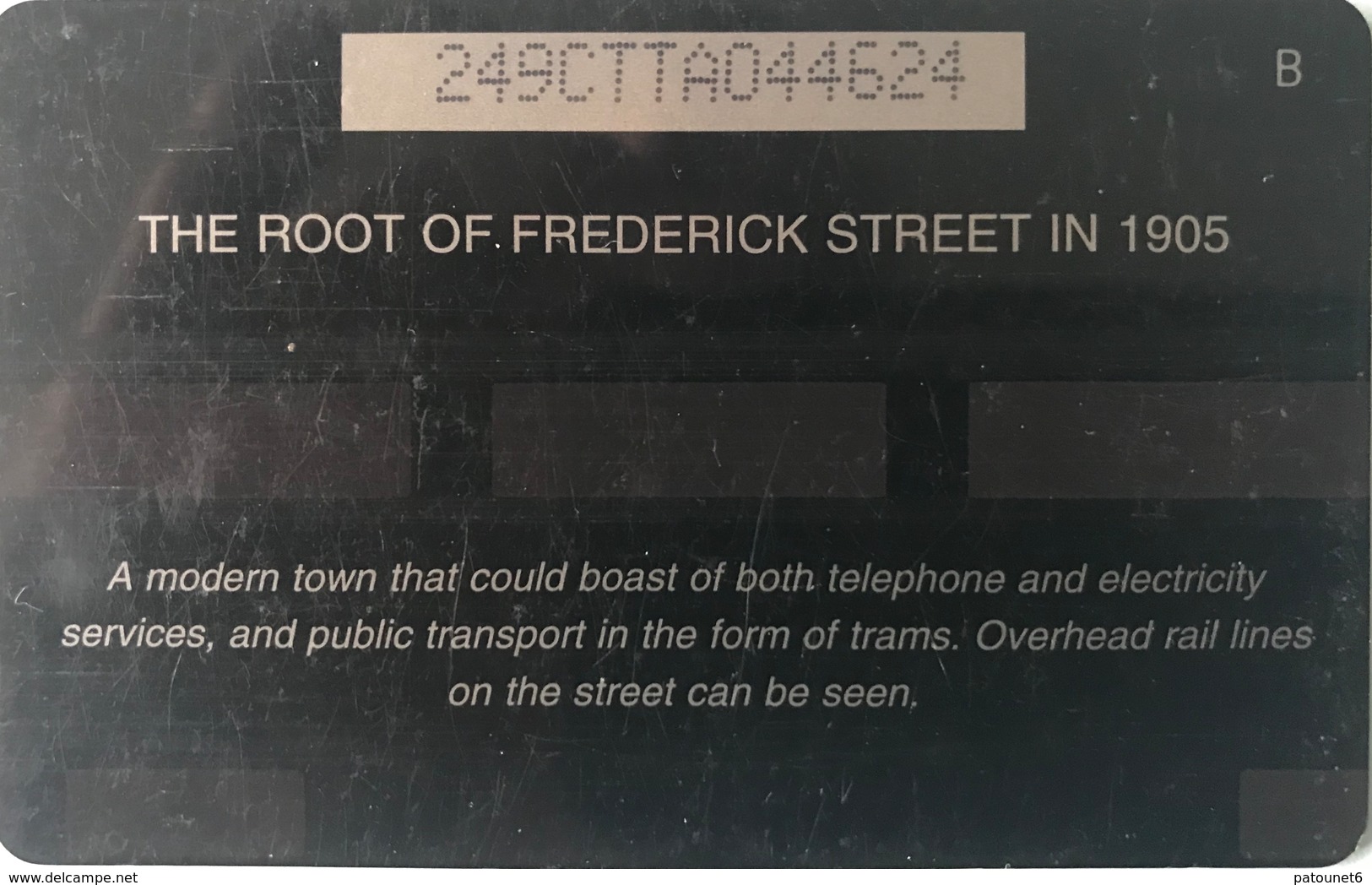 TRINITE & TOBAGO  -  Phonecard  - TSTT  -  The Root Of Frederick Street  -  TT $ 20 - Trinité & Tobago