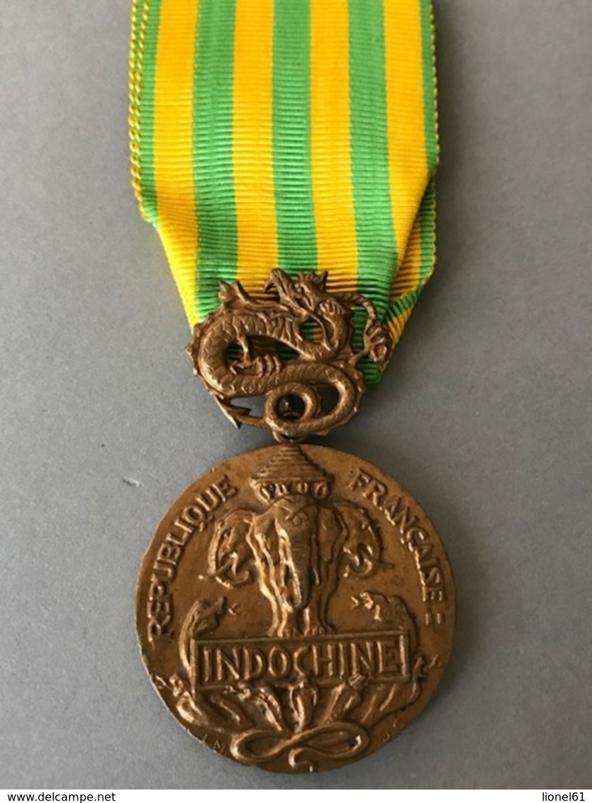 MÉDAILLE CAMPAGNE D'INDOCHINE - Other & Unclassified