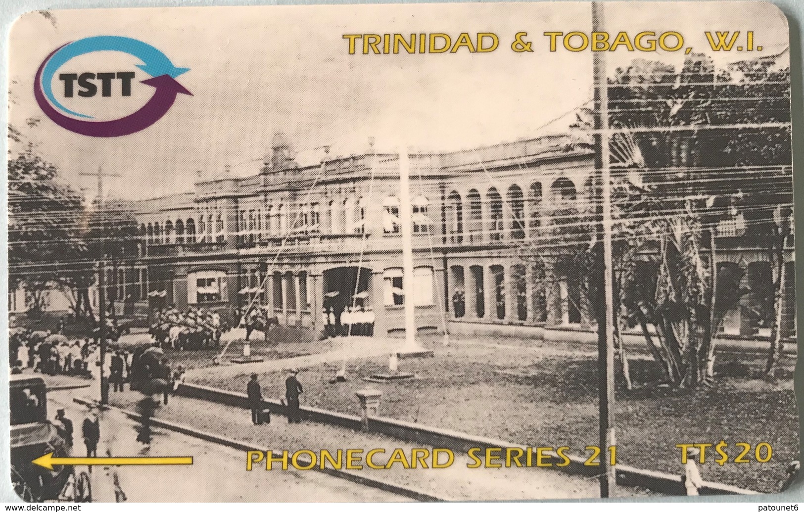 TRINITE & TOBAGO  -  Phonecard  - TSTT  -  The Red House At Port Of Spain  -  TT $ 20 - Trinidad & Tobago