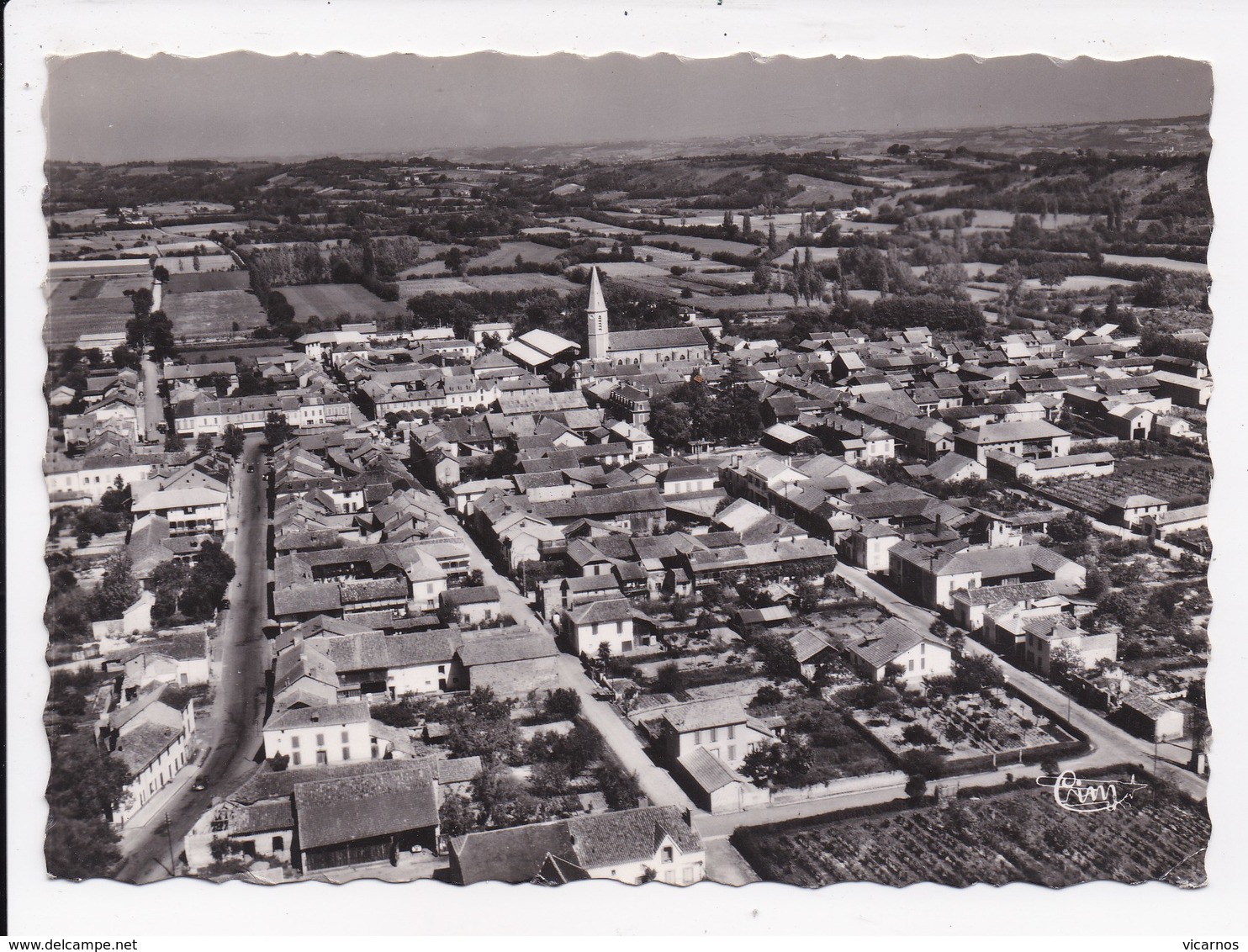 CP 65 RABASTENS Vue Panoramique Aerienne - Rabastens De Bigorre