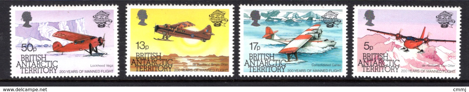 1983 - BRITISH ANTARTIC TERRITORY - Mi  104/107 - NH -  (CW1822.34) - Unused Stamps