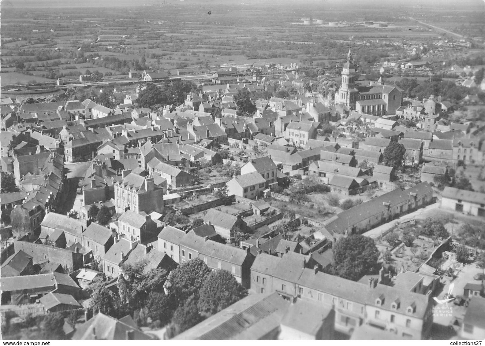 44-SAVENAY- VUE GENERALE DU CIEL - Savenay