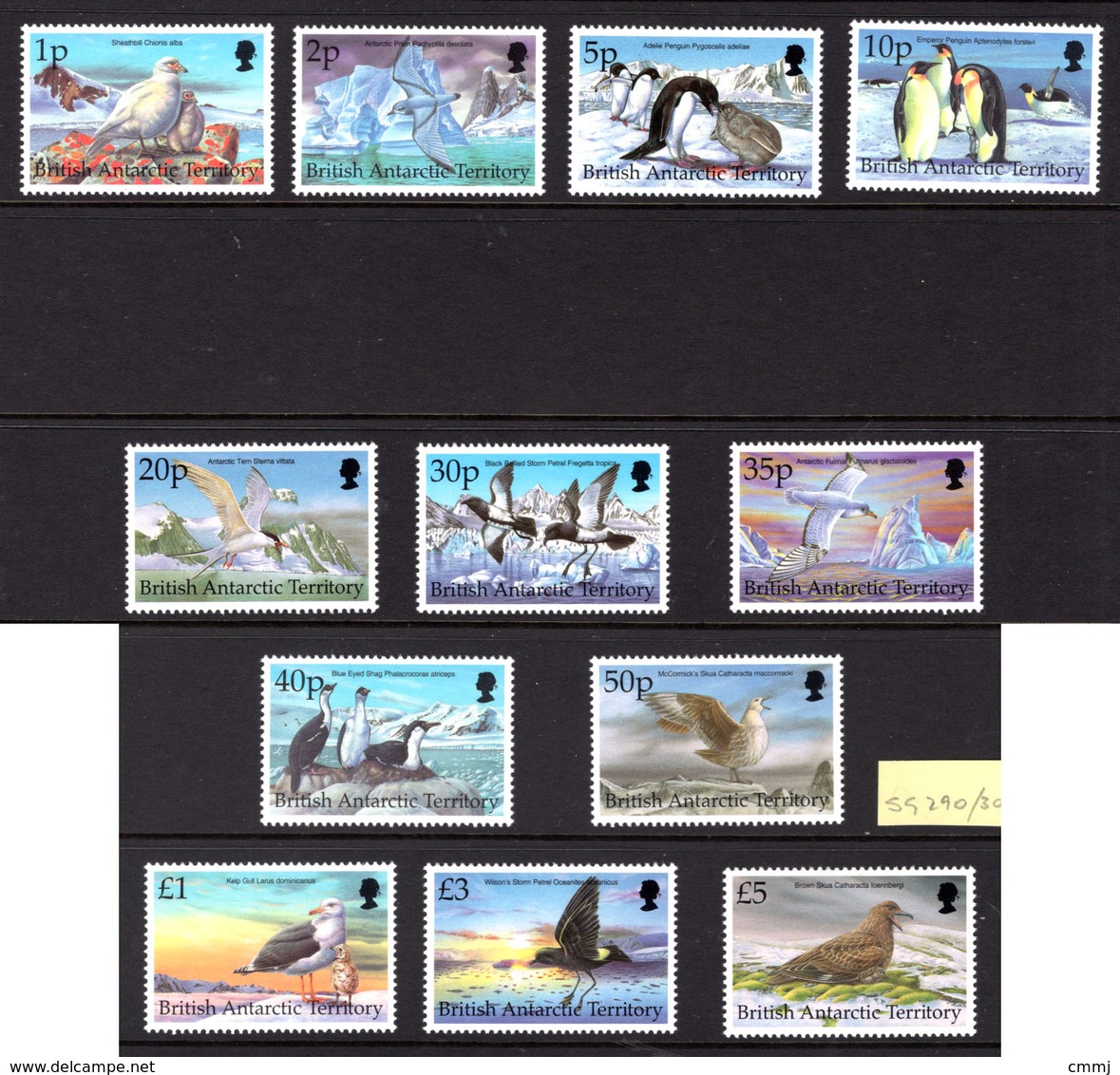 1983 - BRITISH ANTARTIC TERRITORY - Mi  276/287 - NH -  (CW1822.35) - Nuovi