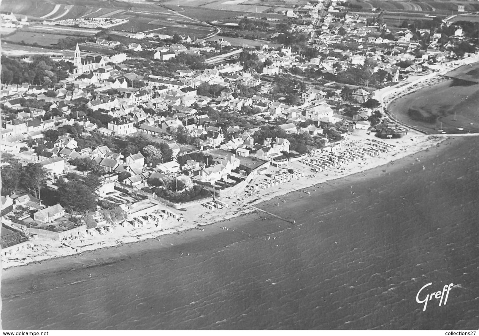 44-LA-BERNIERIE- VUE AERIENNE - La Bernerie-en-Retz