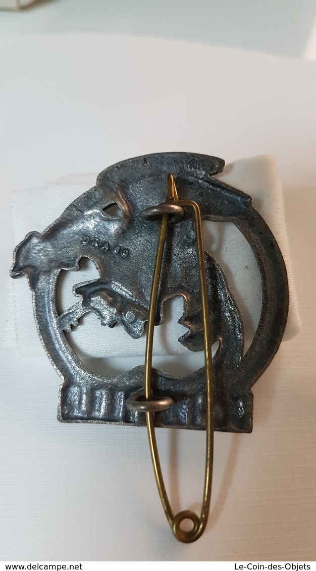 INSIGNE DE BÉRET : Insigne De Béret Du Bataillon De Joinville De Fabrication Drago Paris G. 1357 - Autres & Non Classés