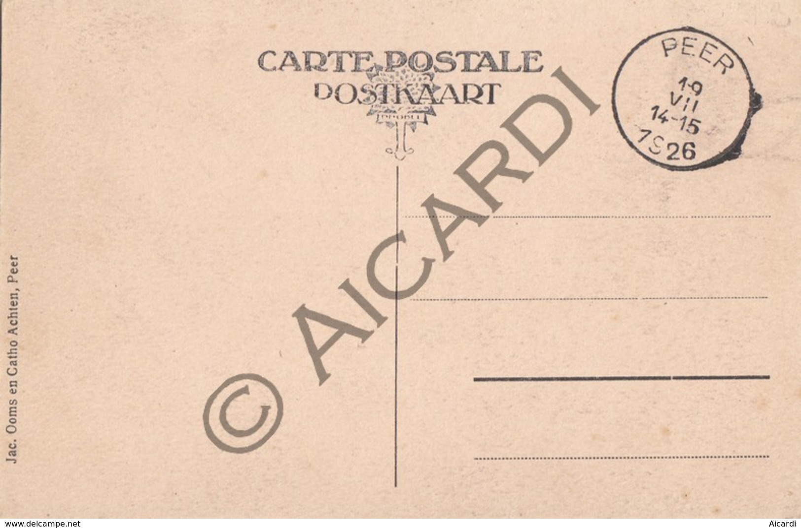 Postkaart / Carte Postale PEER - Kiosk  (A194) - Peer