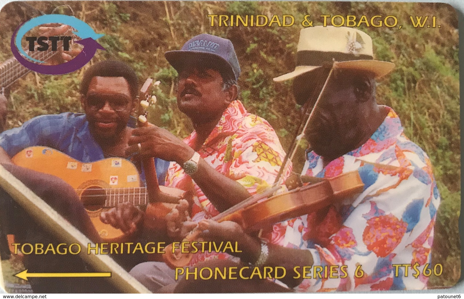 TRINITE & TOBAGO  -  Phonecard  - TSTT  - Tobago Heritage Festival  -  TT $ 60 - Trinité & Tobago