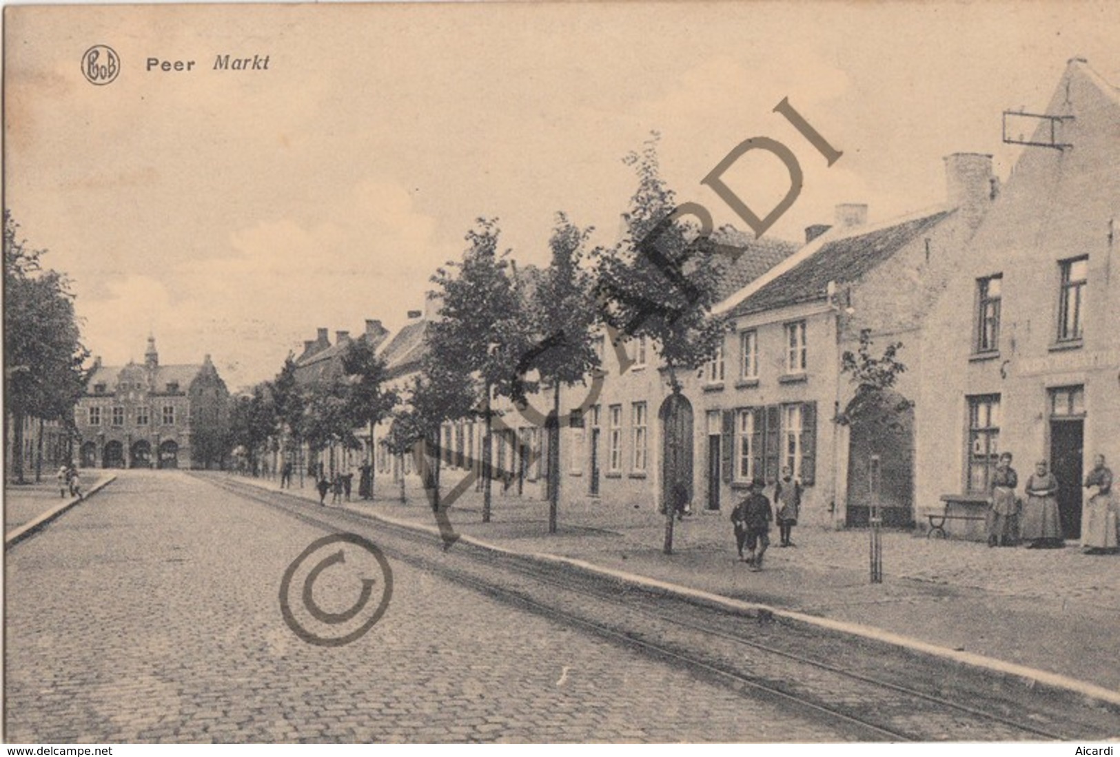 Postkaart / Carte Postale PEER - Markt  (A172) - Peer