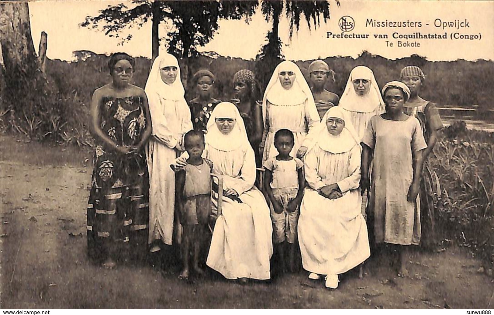 Congo - Missiezusters - Opwijck - Te Bokote - Congo Belge