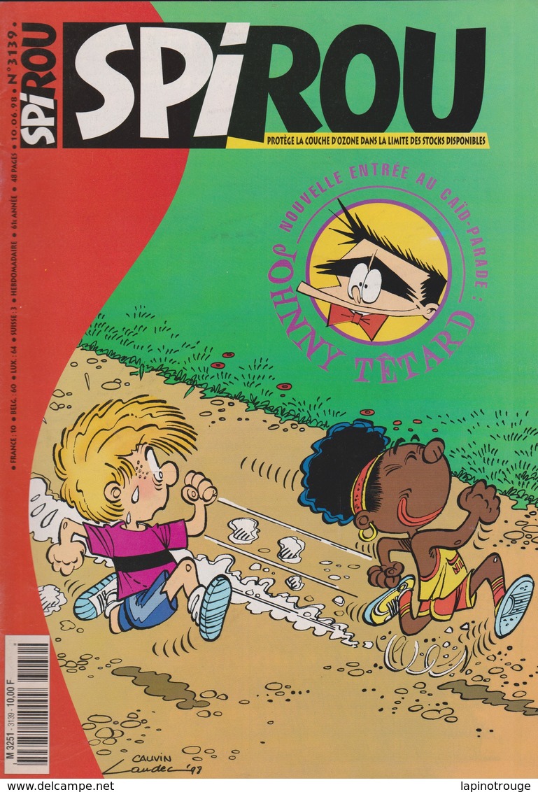 Magazine Spirou N°3139 De 1998: Les Tuniques Bleues Spirou Hausman Leloup Yoko Tsuno - Spirou Magazine