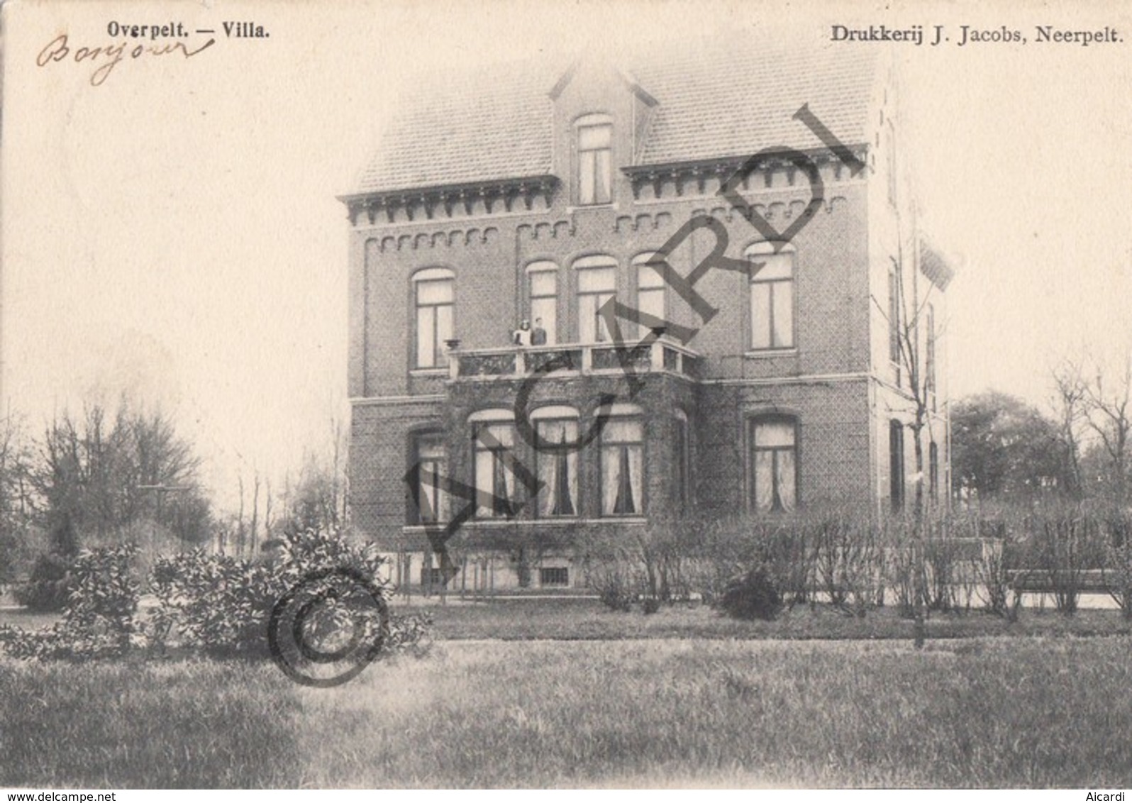 Postkaart / Carte Postale OVERPELT - Villa - Kums, Antwerpen (A150) - Overpelt