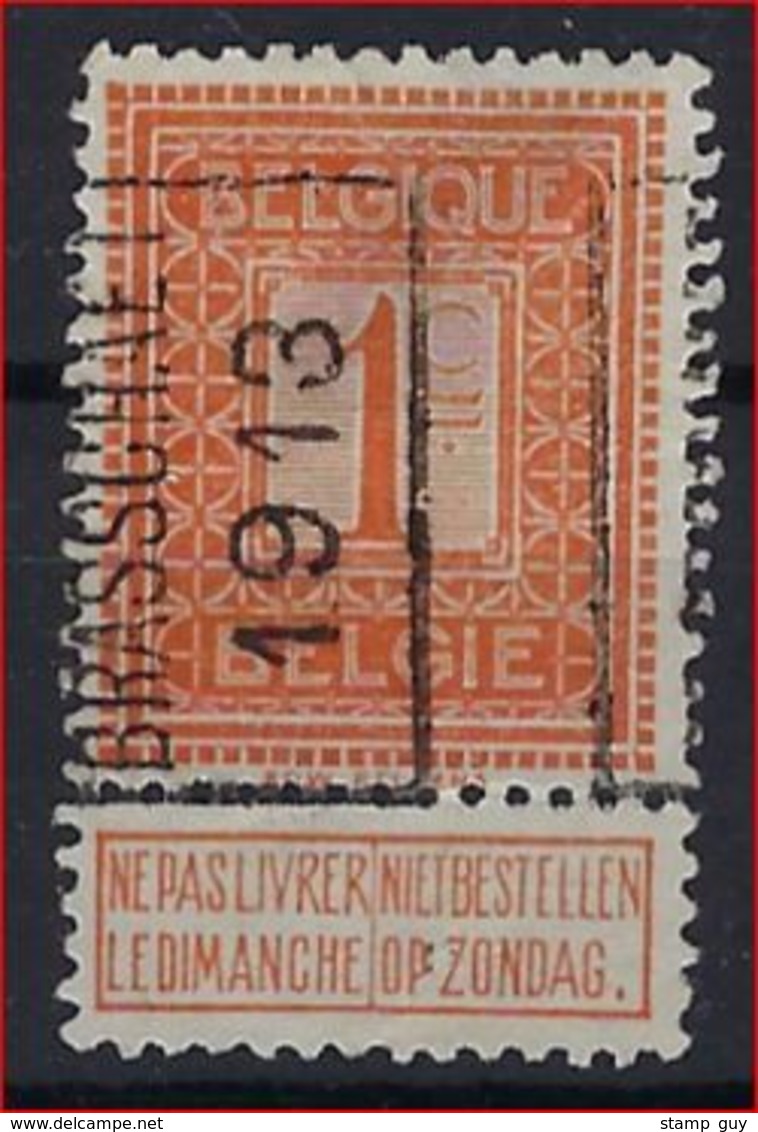 Nr. 108 Voorafgestempeld Brasschaet 1913 Nr. 2130 A  ; Staat Zie Scan ! - Roulettes 1910-19