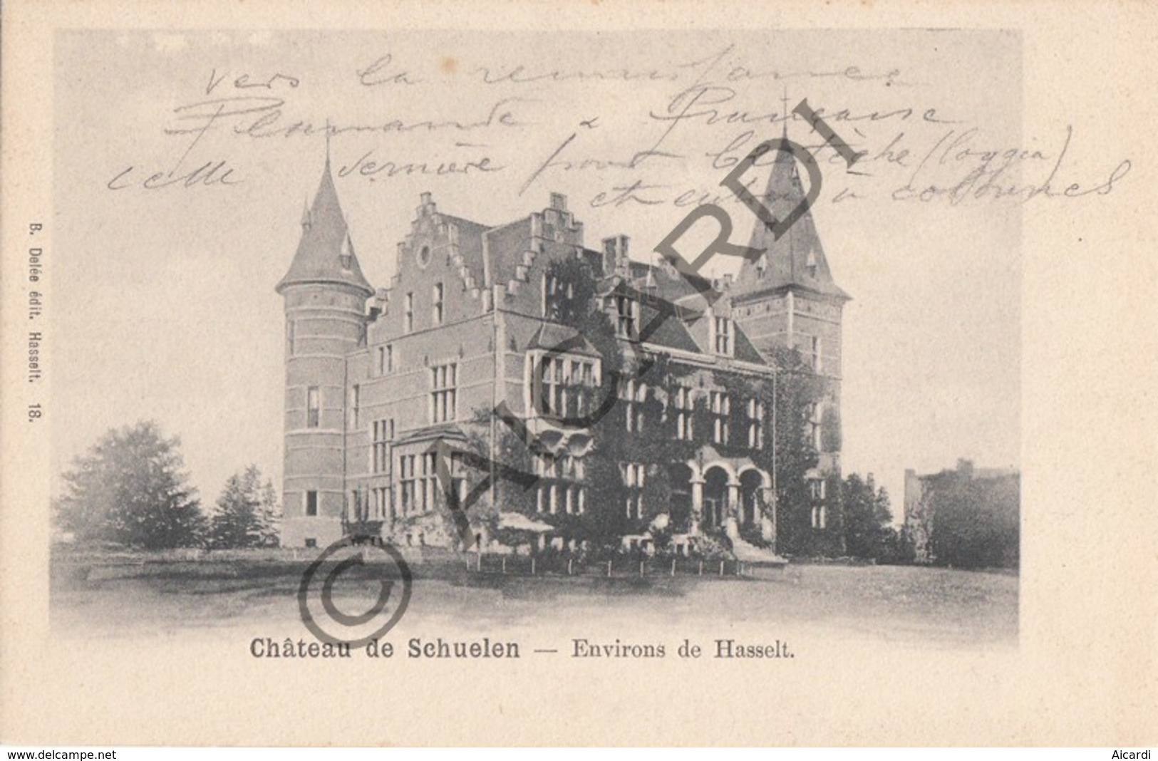 Postkaart / Carte Postale SCHULEN - Château De Schuelen  (B461) - Herk-de-Stad