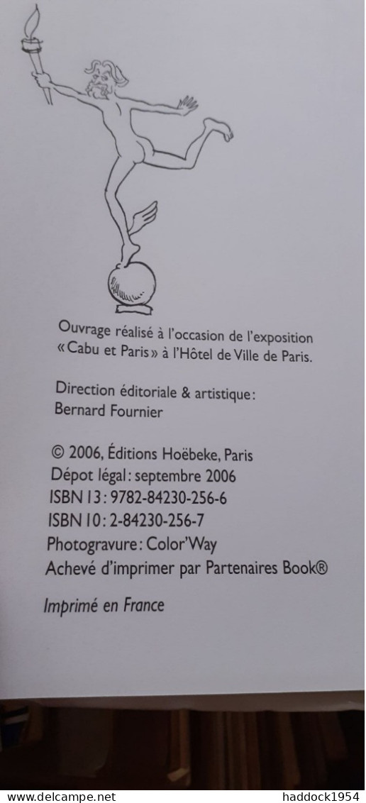 Cabu Et Paris CAVANNA Hoebeke 2006 - Cabu
