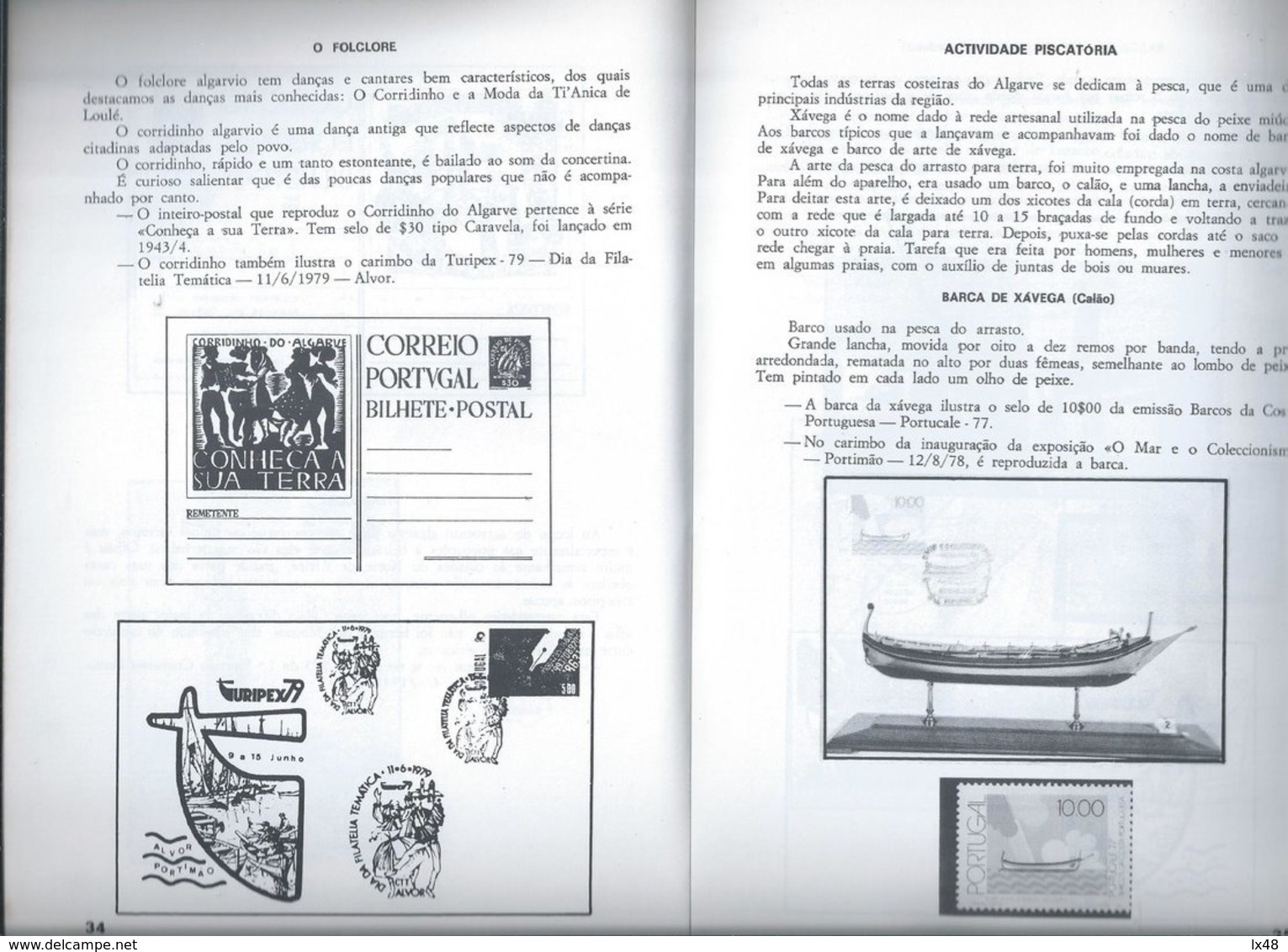 Book Of 'Algarve - History And Tourism In Philately' 1983. 60-page Edition. Buch 'Algarve - Geschichte Tourismus Philate - Altri & Non Classificati