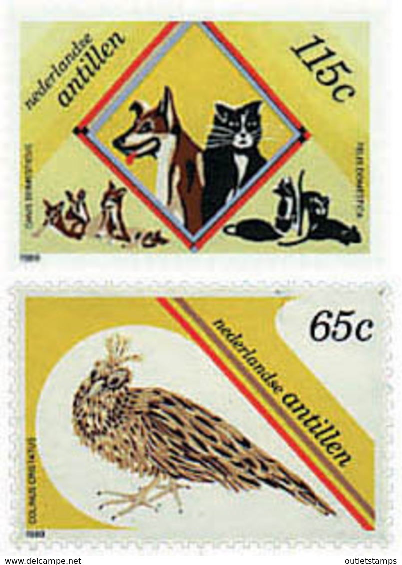 Ref. 50786 * NEW *  - NETHERLANDS ANTILLES . 1989. FAUNA. FAUNA - Antilles