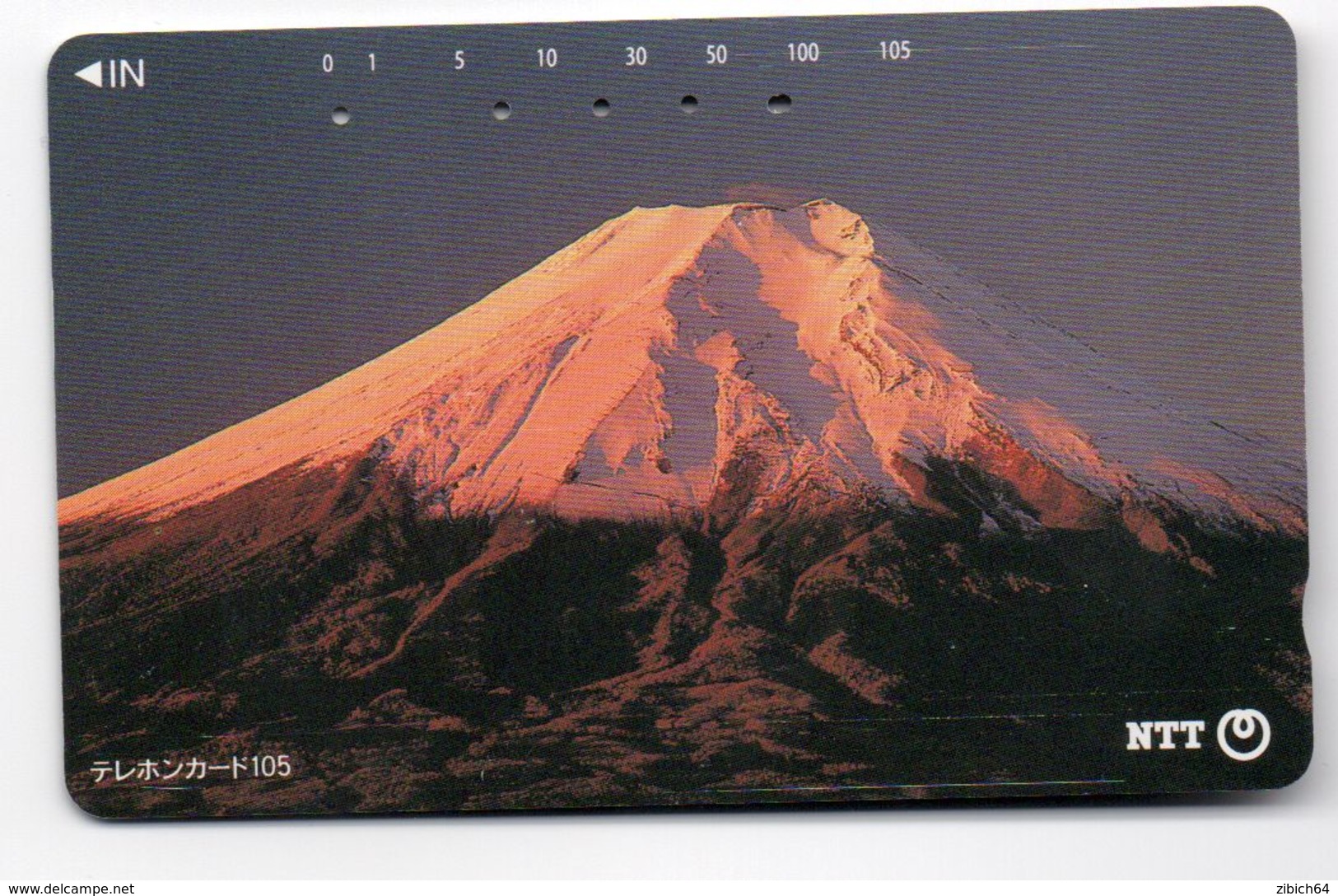 JAPAN  Magnetic Card NTT  FUJI - Montañas