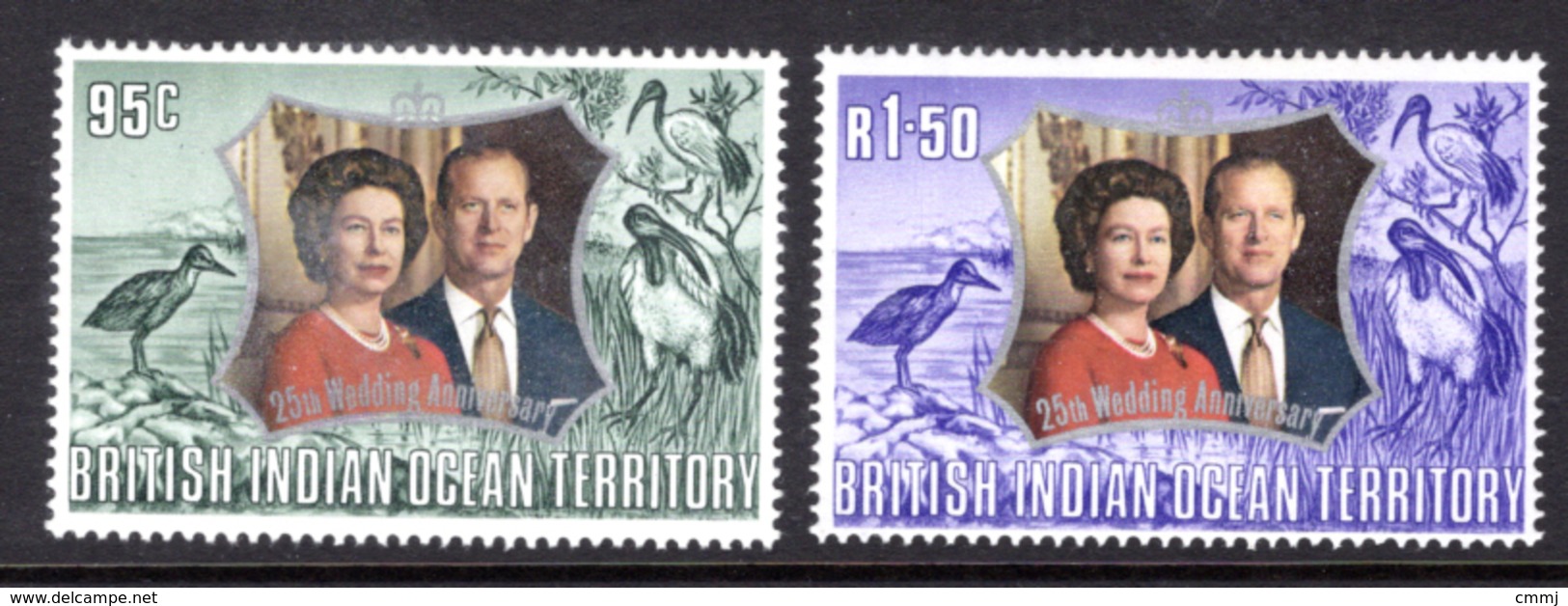 1972 - BRITISH INDIAN OCEAN TERRITORY - Mi  48/49 - NH -  (CW1822.37) - Altri & Non Classificati