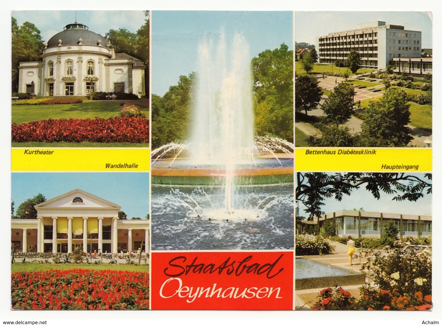 Bad Oeynhausen - Staatsbad - 5 Ansichten - Bad Oeynhausen