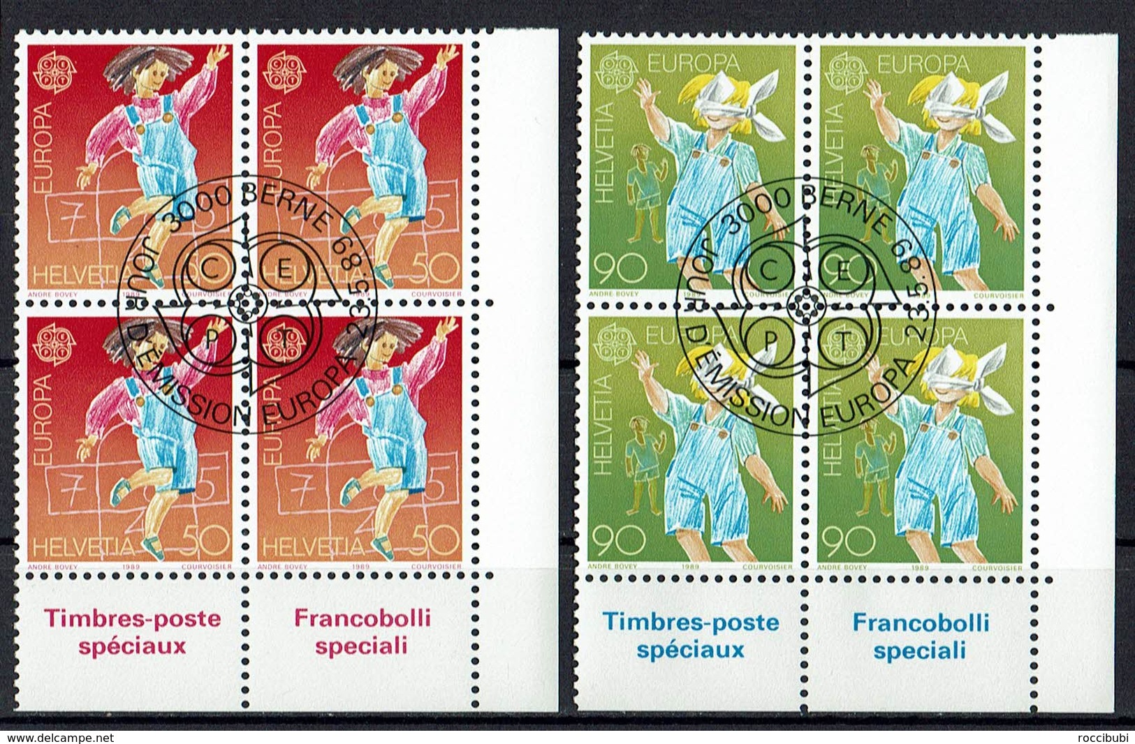 Schweiz 1989 // Mi. 1391/1392 O - Gebraucht