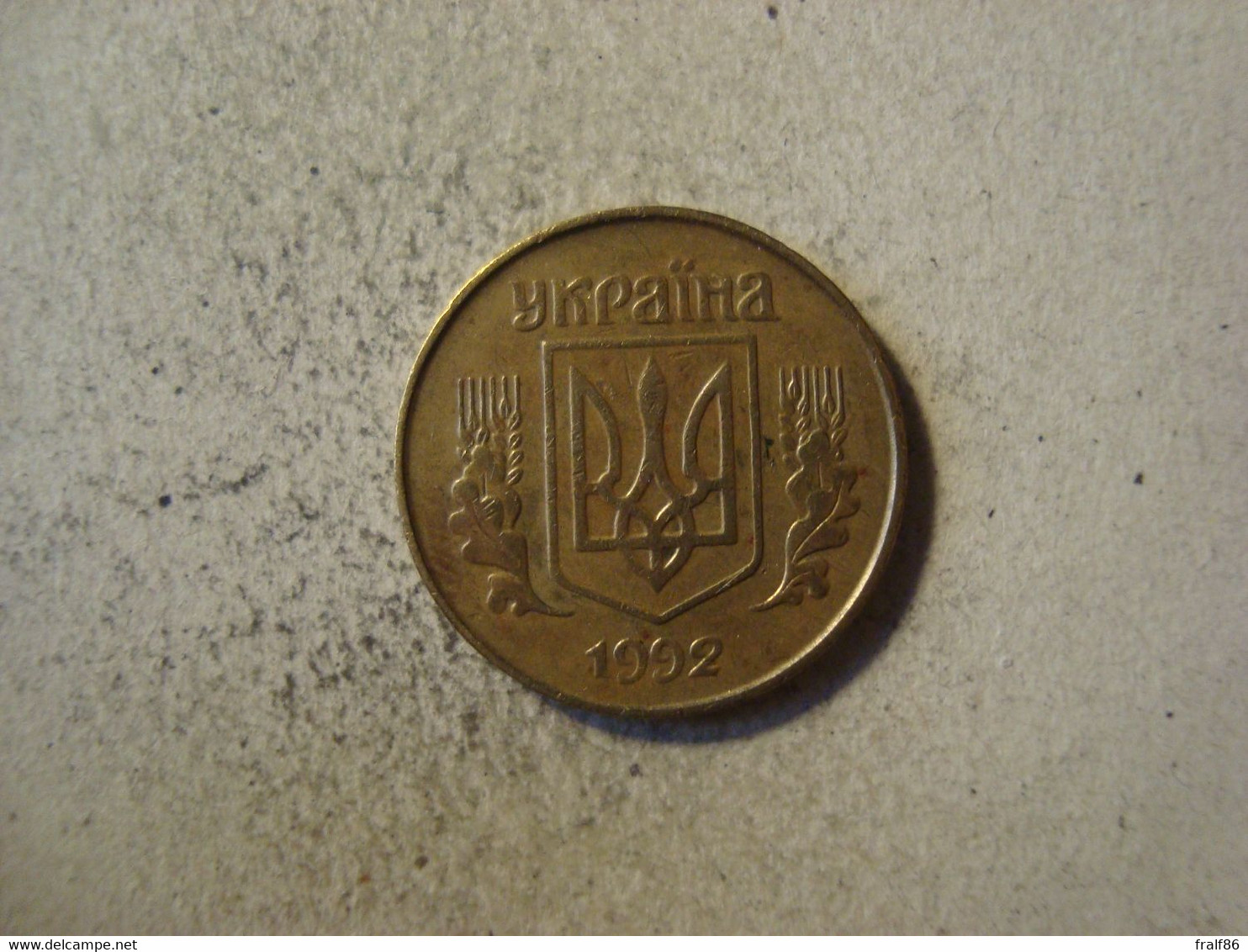 MONNAIE UKRAINE 25 KOPIYOK 1992 - Ucraina