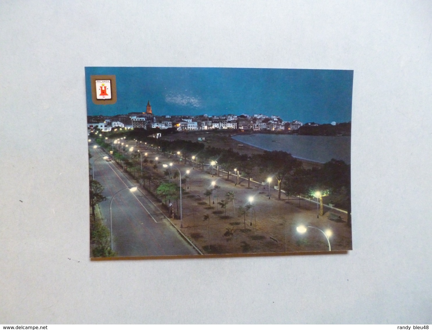 PALAMOS  -  Promenade Et Plage  - Vue Nocturne  -   Espagne - Autres & Non Classés