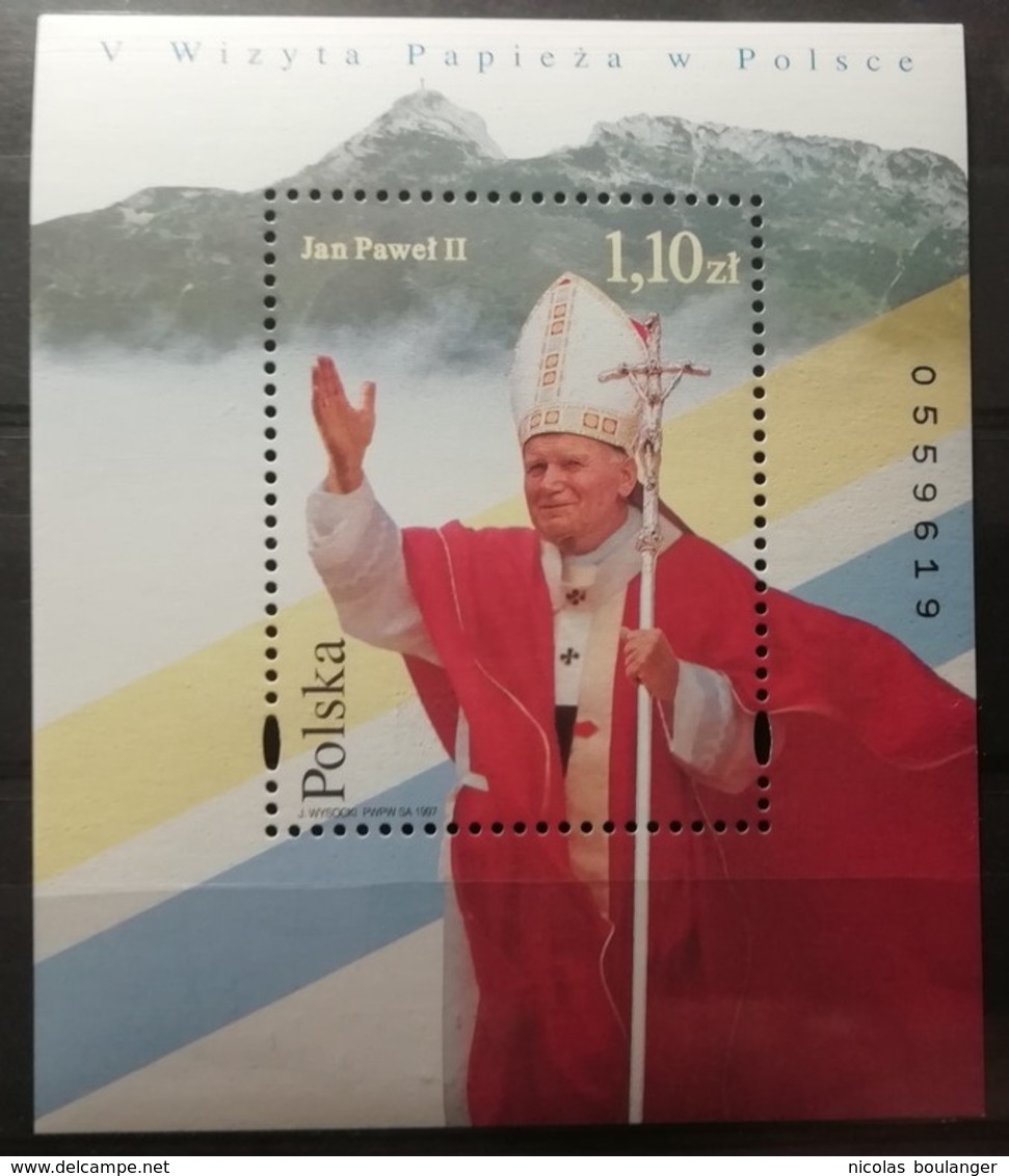 Pologne 1997 / Yvert Bloc Feuillet N°140 / ** - Blocks & Kleinbögen