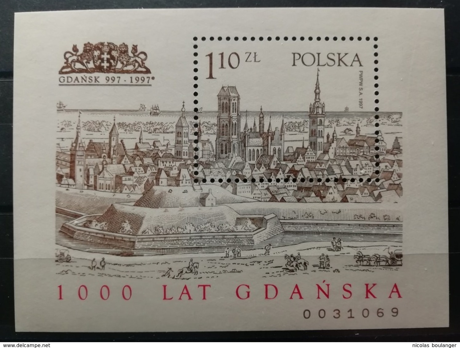 Pologne 1997 / Yvert Bloc Feuillet N°139 / ** - Blocks & Kleinbögen