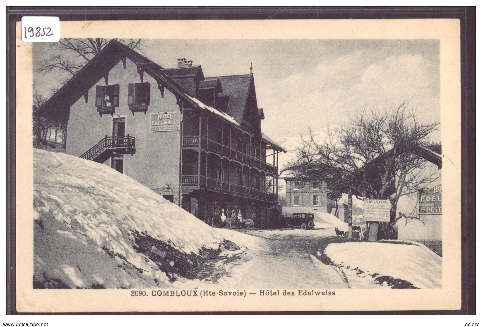 COMBLOUX - HOTEL DES EDELWEISS - TB - Combloux