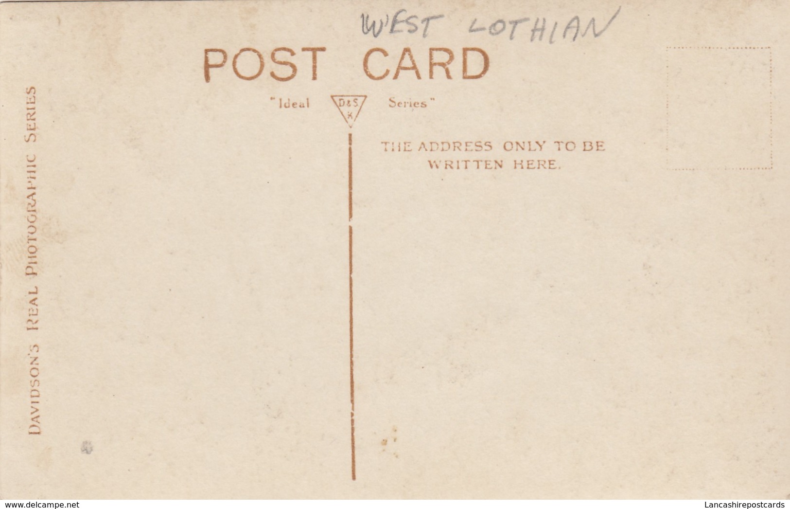 Postcard Gateway Linlithgow Palace RP By Davidson My Ref  B14069 - West Lothian