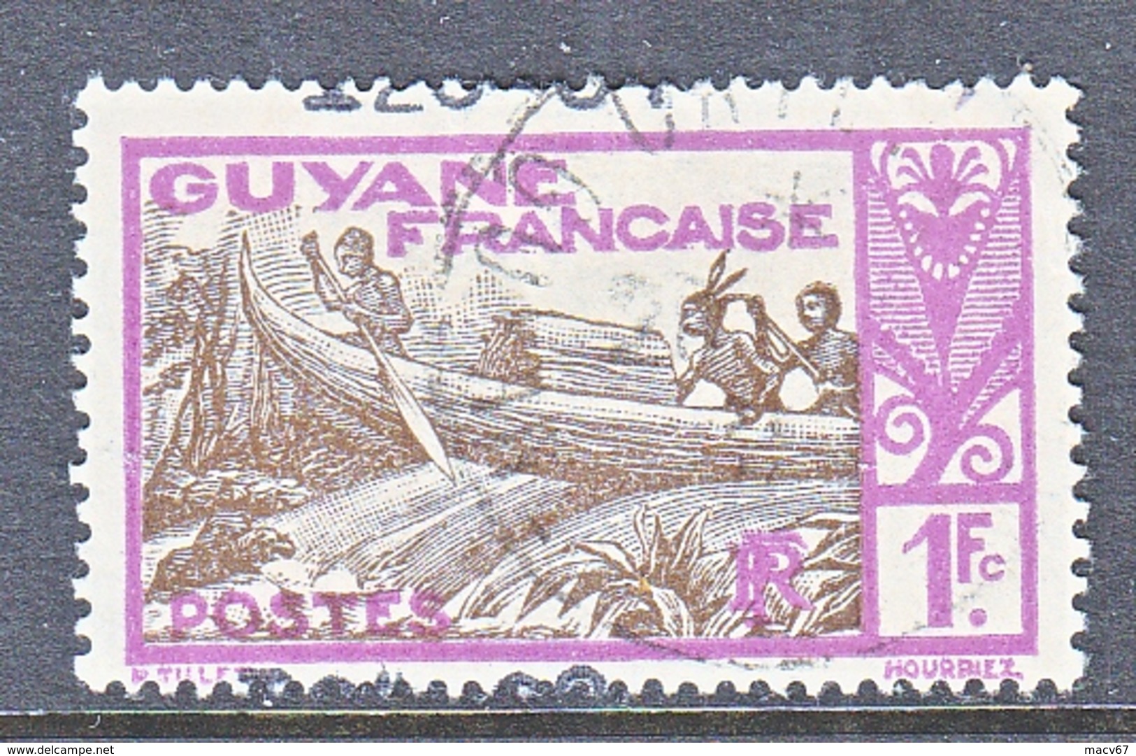 FRENCH GUIANA   133    (o) - Used Stamps