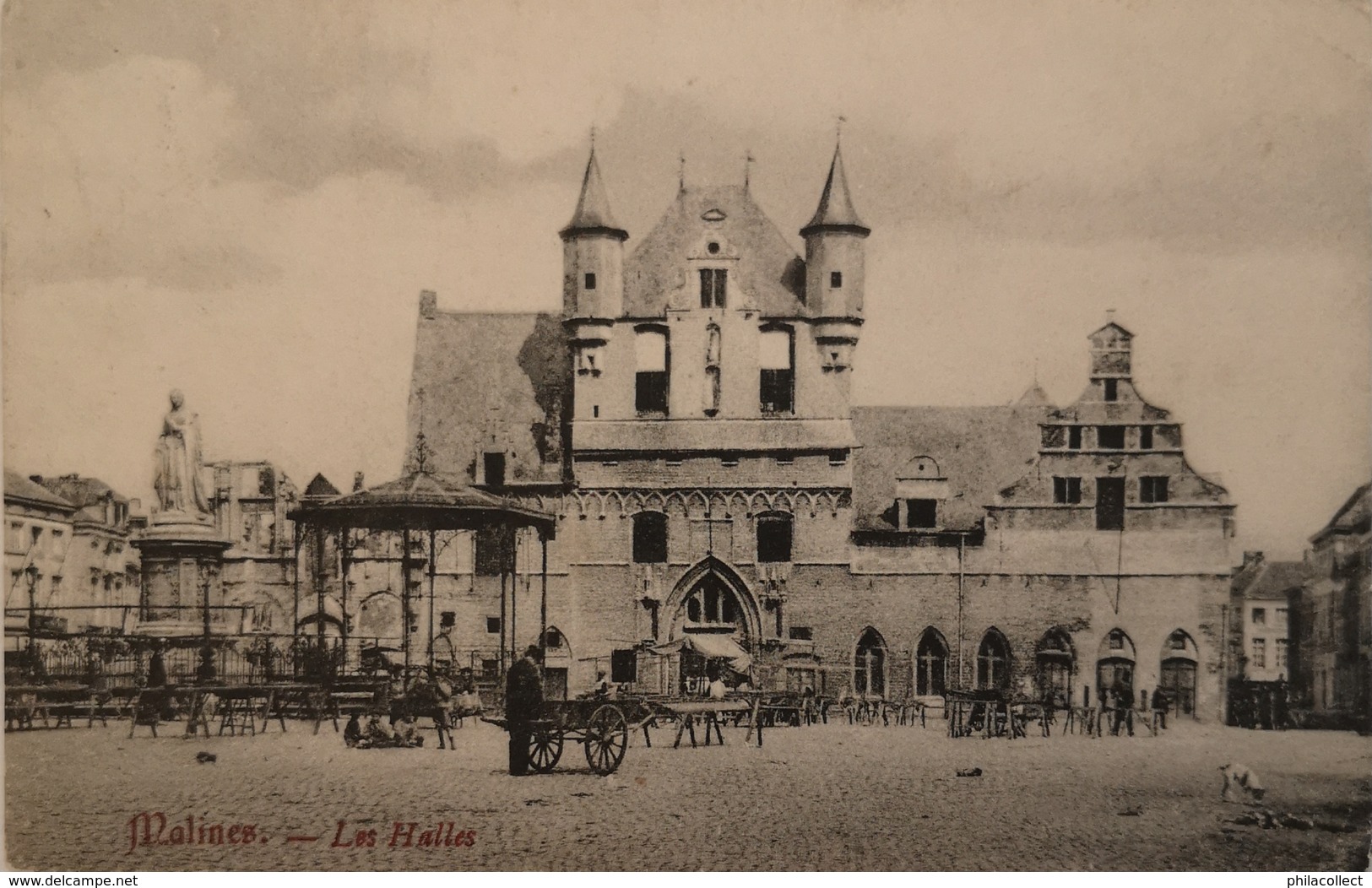 Mechelen - Malines // Les Halles Met Kiosk 19?? - Mechelen