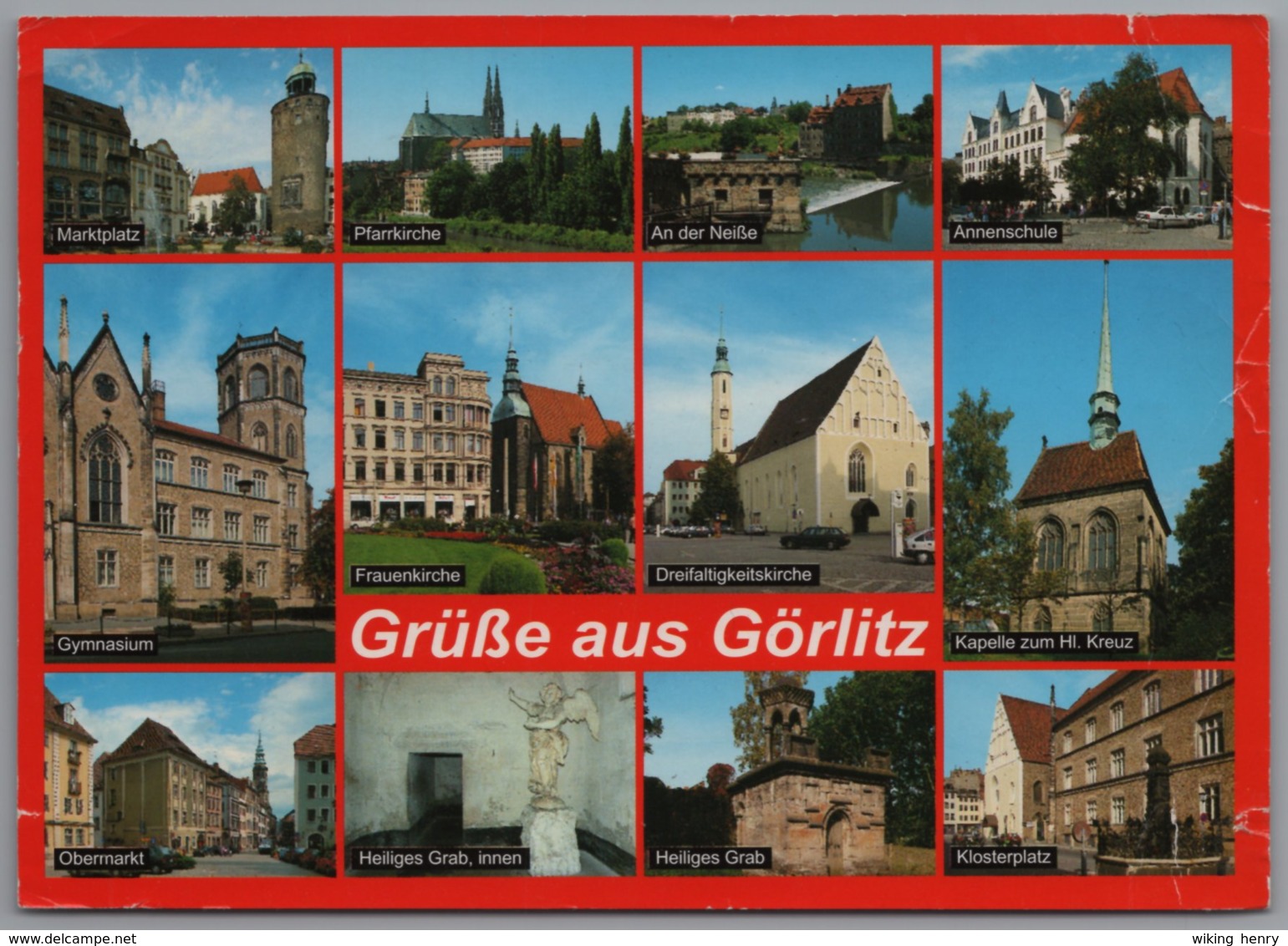 Görlitz - Mehrbildkarte 4 - Goerlitz