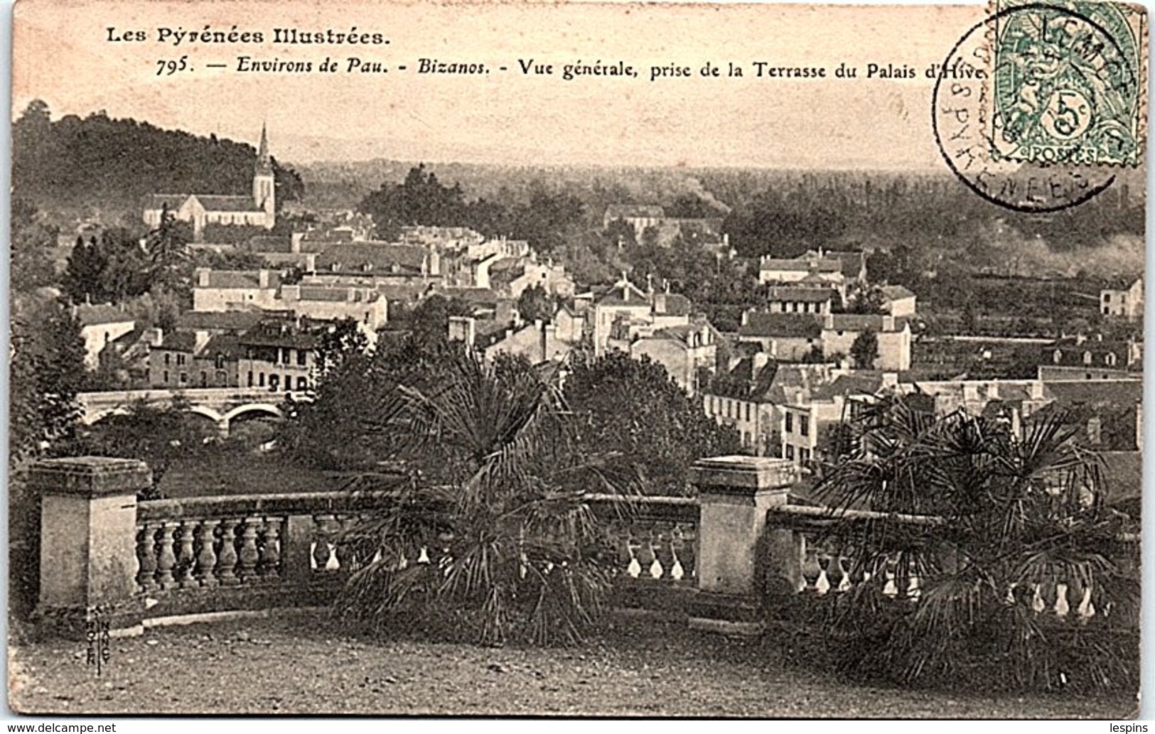 64 - BIZANOS -- Vue Générale , Prise De La Terrasse Du Palais D'Hiver - Bizanos