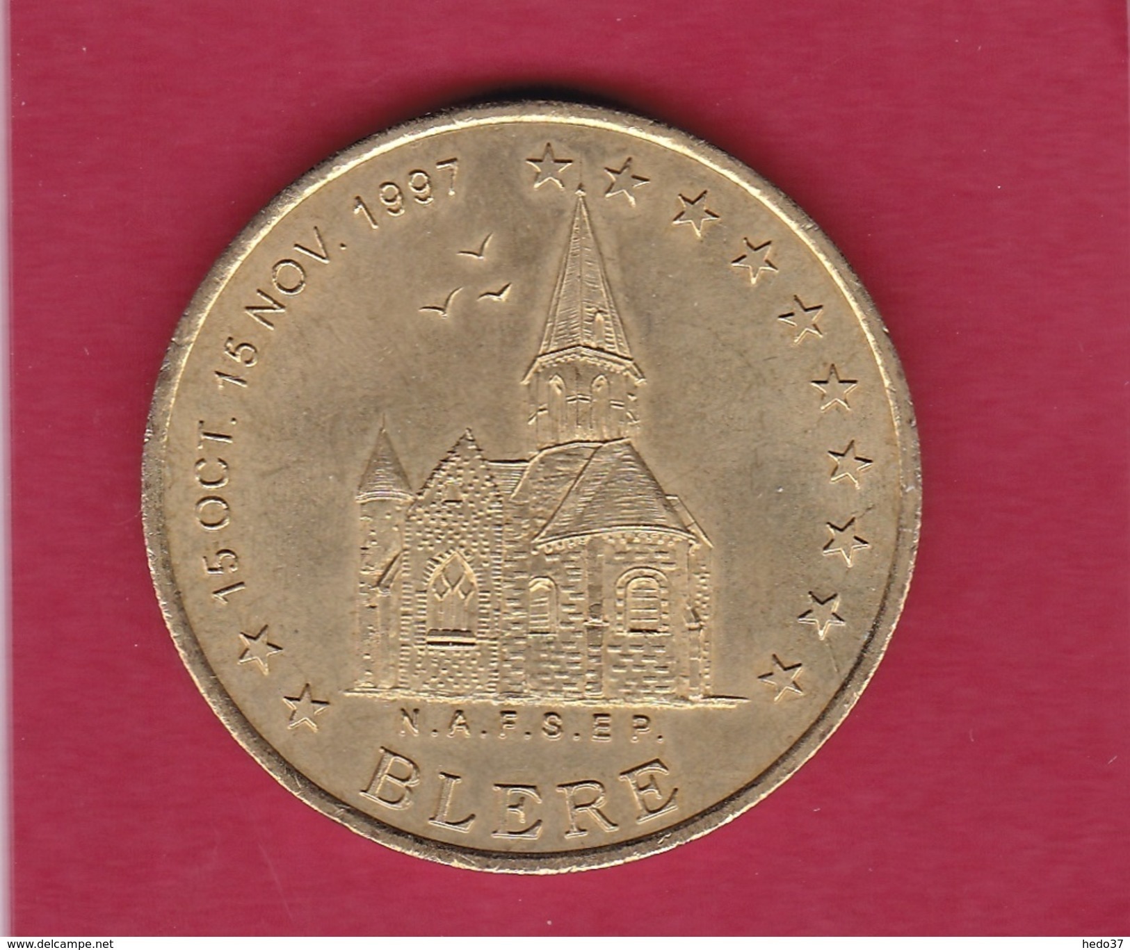 France - Bléré - 1 Euro - 1997 - Euro Delle Città