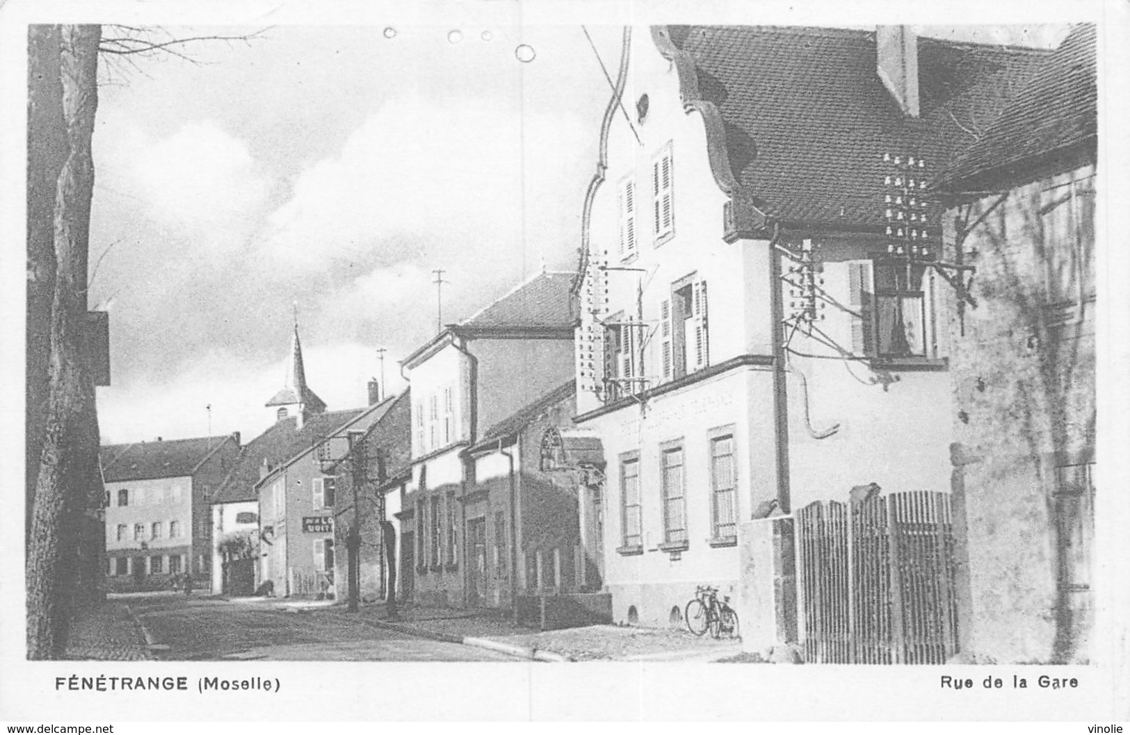 20-4147 : FENETRANGE. RUE DE LA GARE. - Fénétrange