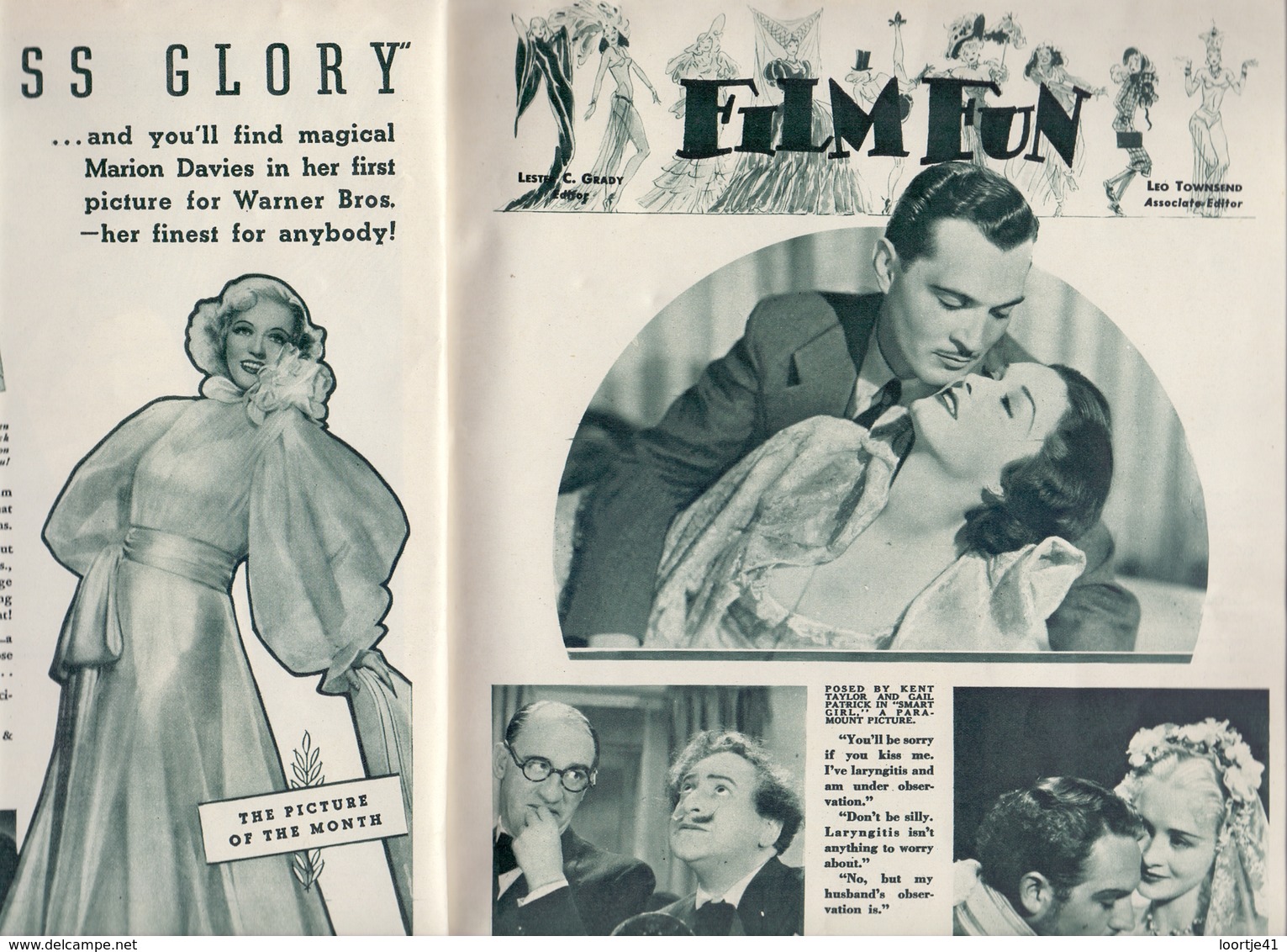 Tijdschrift Magazine - Film Fun - Dec 1935 - Divertissement