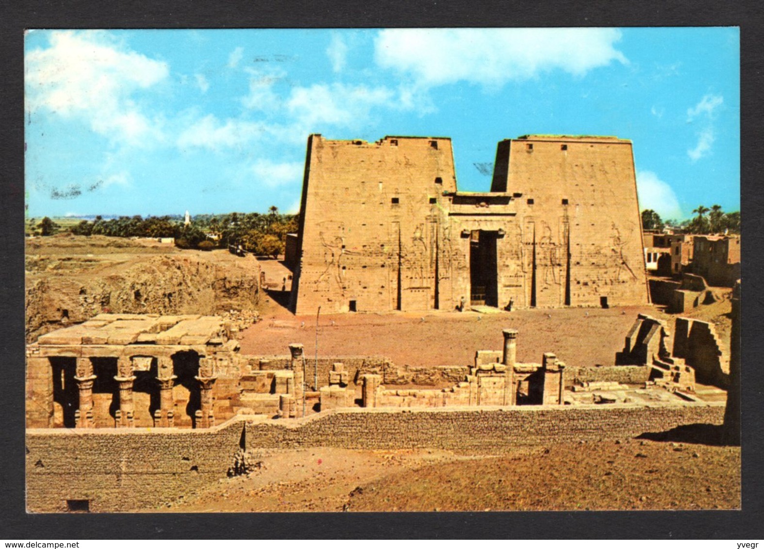 Egypte - N° 601 - Vue Générale Du Temple D'Edfou - Idfu