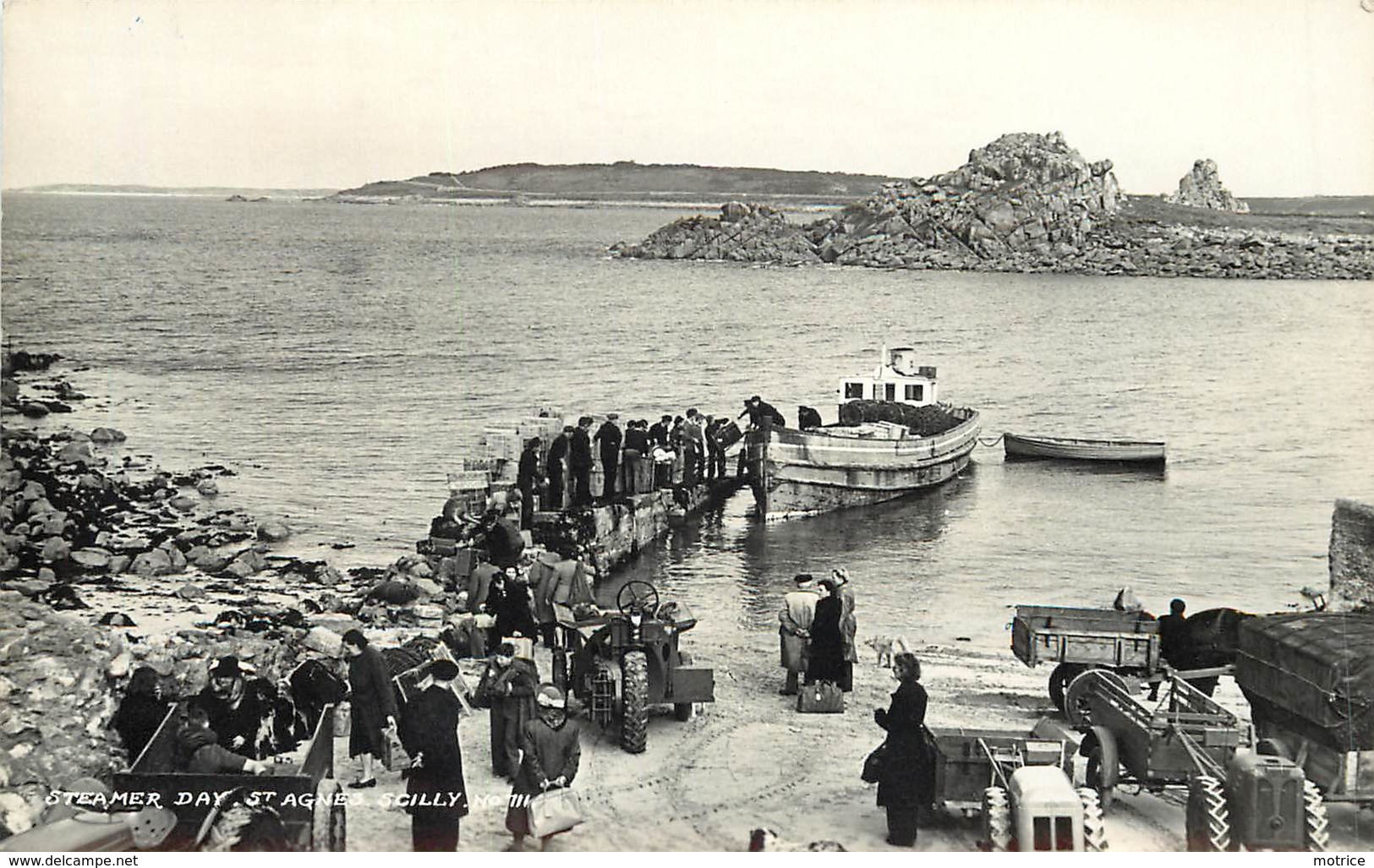 Steamer Day St AGNES SCILLY - Scilly Isles