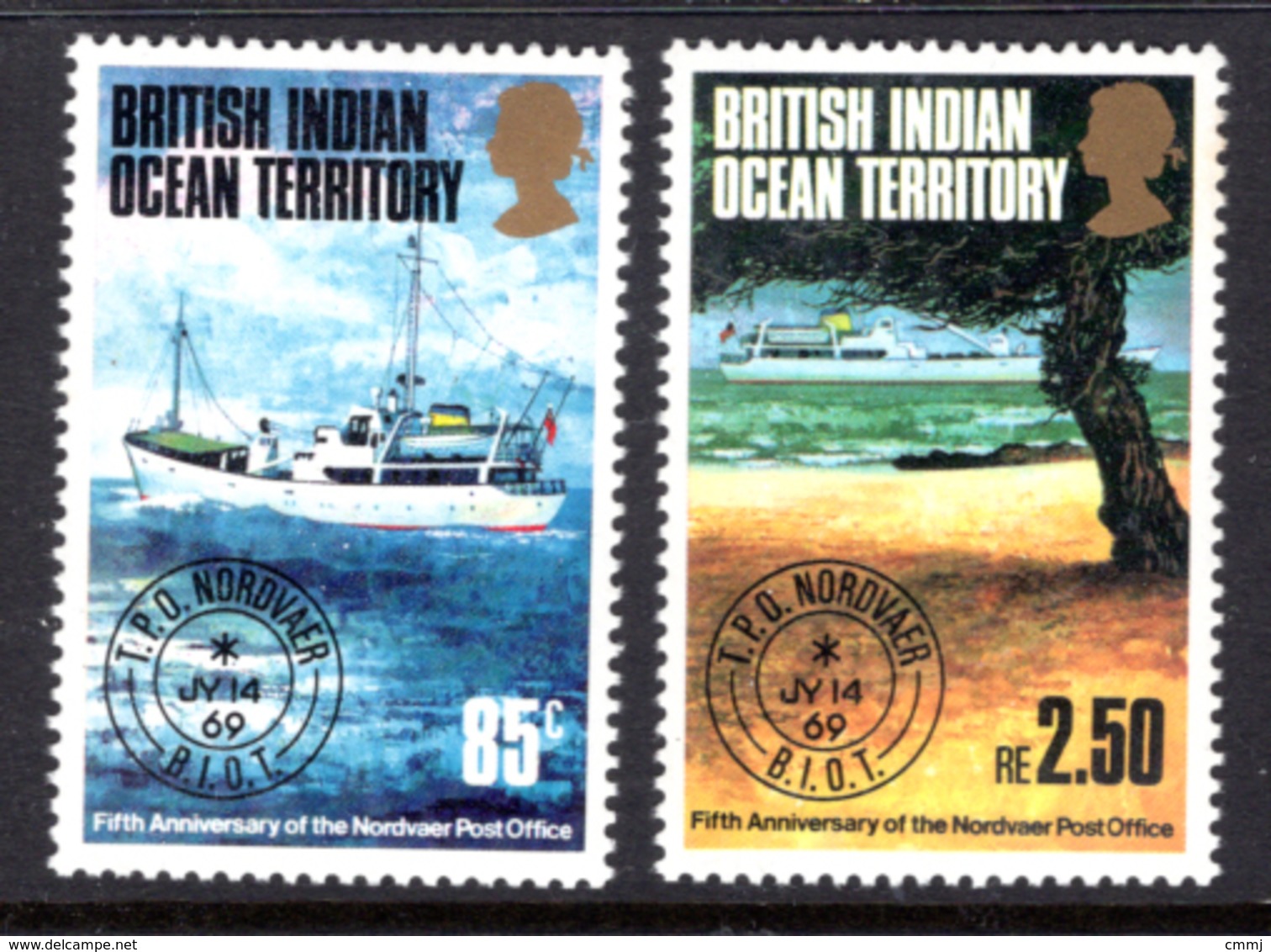 1968 - BRITISH INDIAN OCEAN TERRITORY - Mi  57/58 - NH -  (CW1822.38) - Altri & Non Classificati