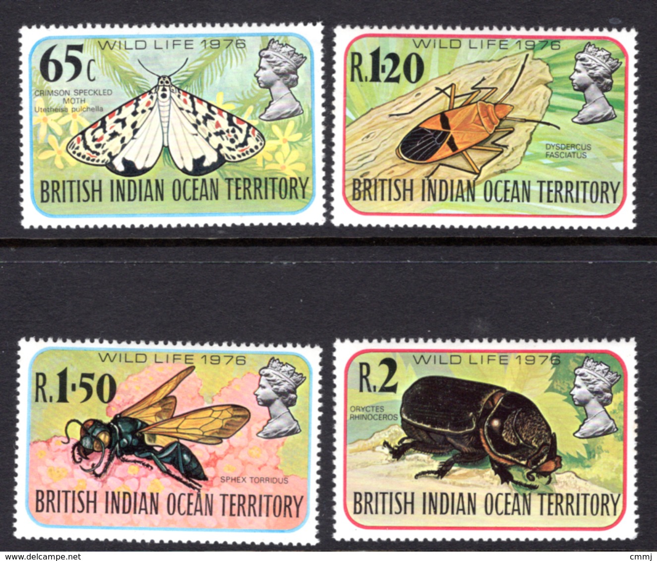 1976 - BRITISH INDIAN OCEAN TERRITORY - Mi  86/89 - NH -  (CW1822.38) - Altri & Non Classificati