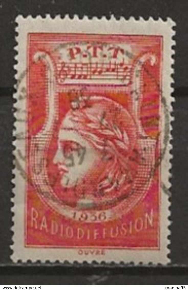 FRANCE:, Obl., RADIODIFFUSION N° YT 2, TB - France Radiodiffusion