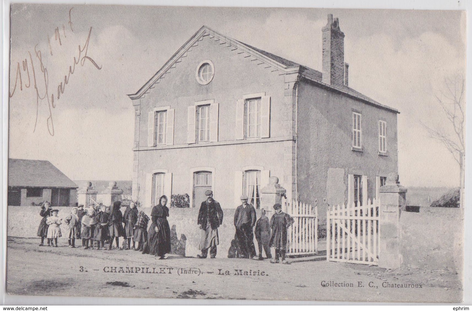 CHAMPILLET (36 Indre) - La Mairie - Autres & Non Classés