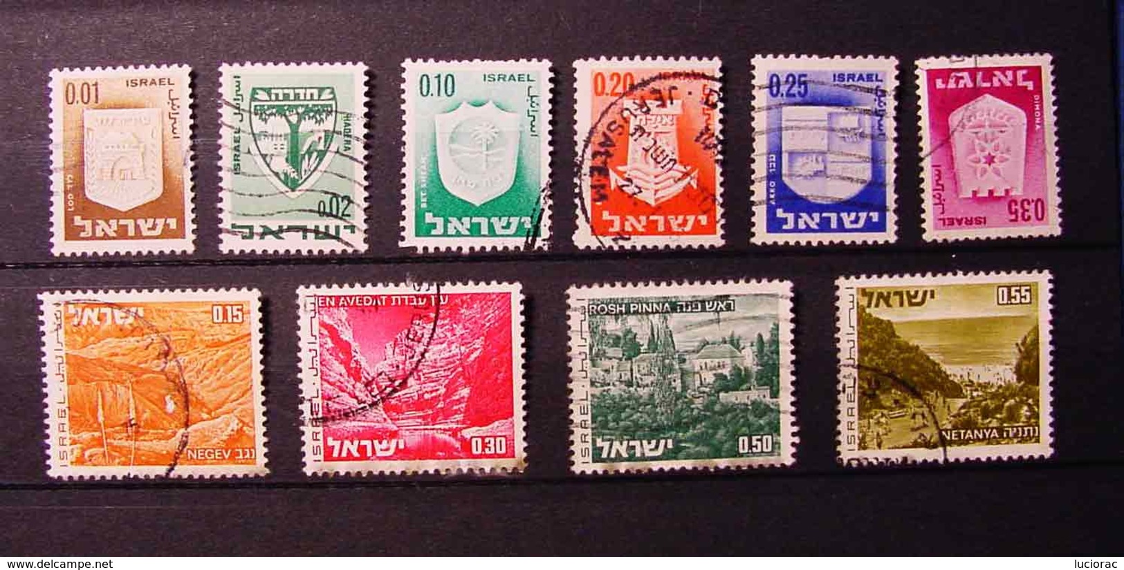 ISRAELE LOTTO USATI (A947) - Collections, Lots & Séries