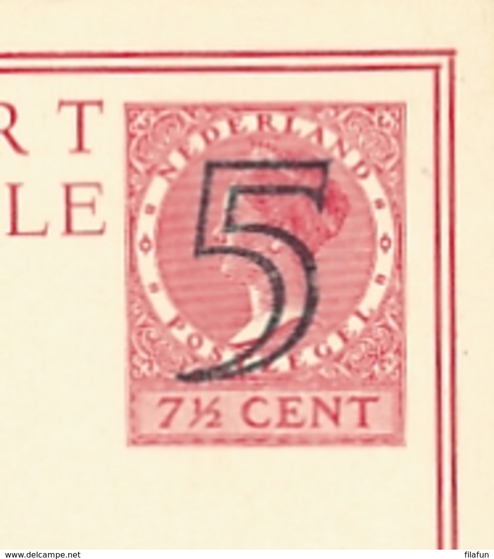 Nederland - 1946 - 5 Op 7,5 Cent Veth, Fotokaart Hoensbroek Kasteel Hoensbroek, Briefkaart G286v - Ongebruikt - Entiers Postaux